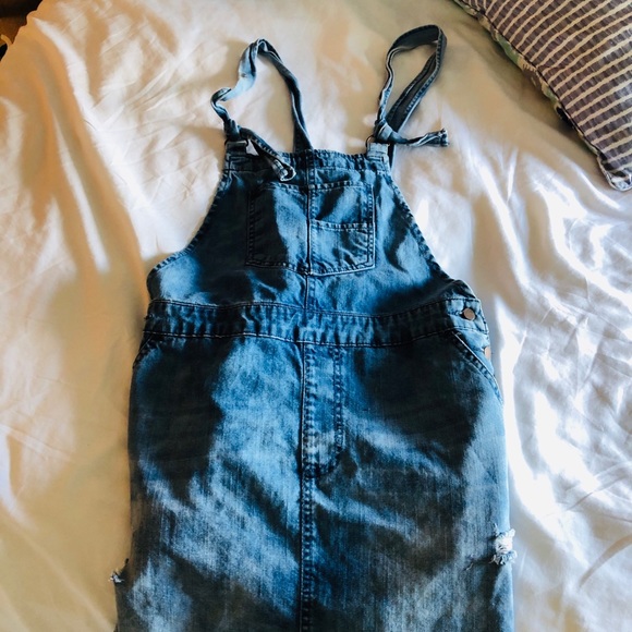 Forever 21 Denim Skirt Overall - Picture 3 of 5